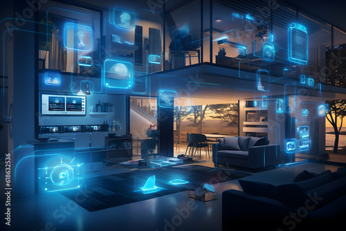 Smart home with connected infrastructure