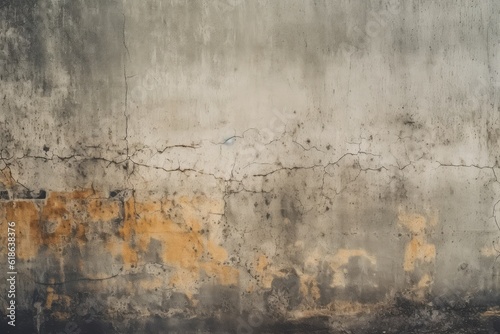 stock photo of Dark grey rusty concrete wall texture shadow photography Generated AI