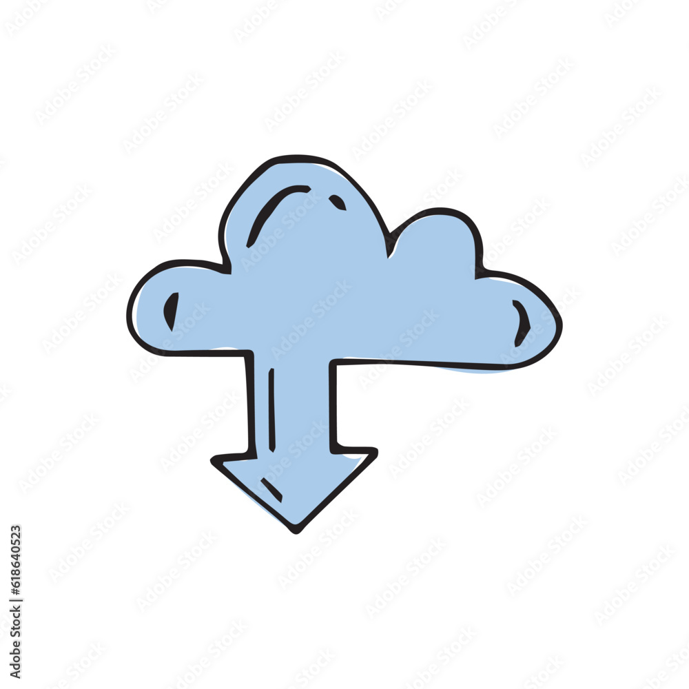 cloud. send information. storage. send photos and videos. save. vector image. on a white background. doodle. black color. cloud. send information. storage. send photos and videos. save. vector image. on a white background. doodle. black color.