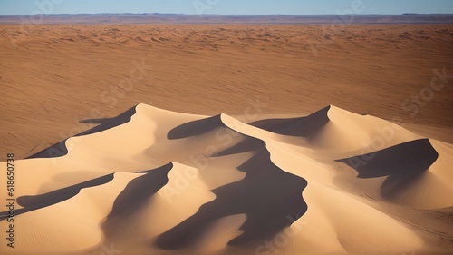 An Image Of A Captivatingly Abstract Photograph Of Sand Dunes