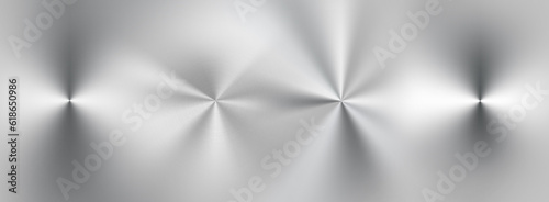Shiny circular stainless steel metal reflections background