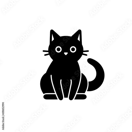Cat Silhouette Icon SVG Vector  Paw  Sleeping Cat  Cat House  LIttle Cat  Cute Cats
