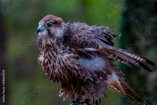 Sacker Falcon In Its Natural Environment photo
