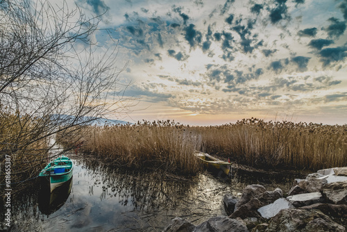 Boat on the lake