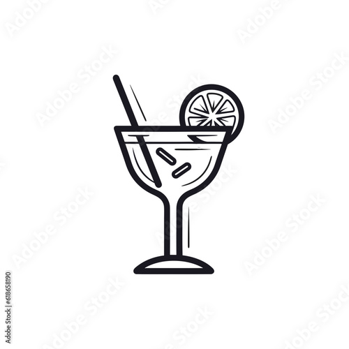 Summer vibe vector graphic, ice cream, sea star, flip flops, drink, sunglasses, palm trees, sunbed