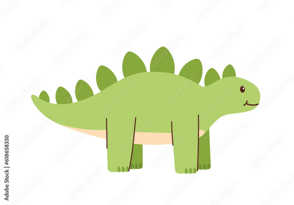 Fototapeta premium Cute dino toy for kids concept