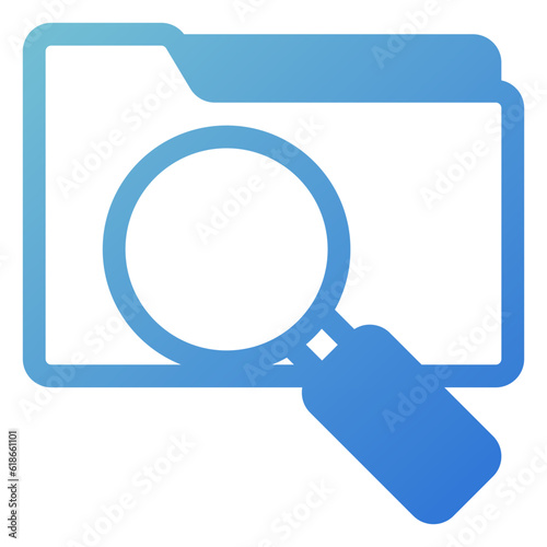 search icon in gradient style