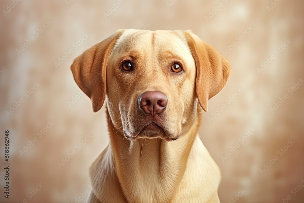 golden retriever dog, generative ai