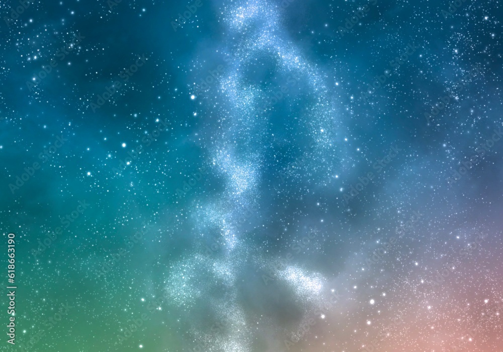 Fototapeta premium background with stars 