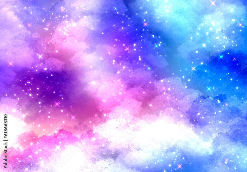 Obraz premium background with stars 