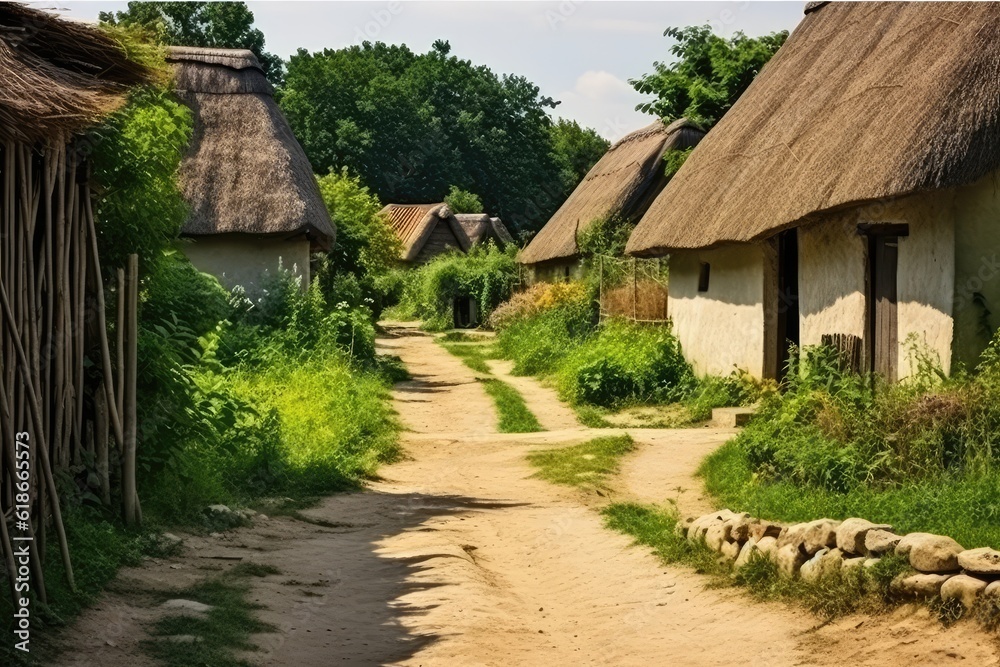 Village Scenery Stock Photos And Images Profesional Photography AI Generated Village Scenery Stock Photos And Images Profesional Photography AI Generated