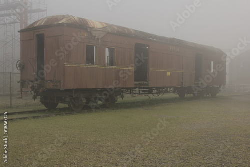 train on the railway