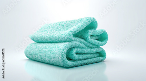 stack of towels HD 8K wallpaper Stock Photographic Image