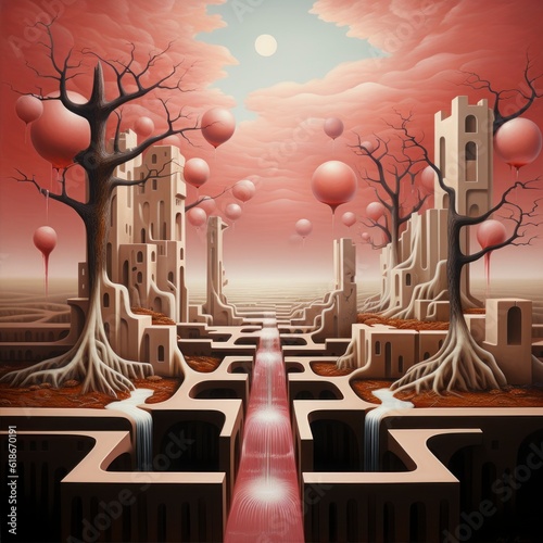 surreal background