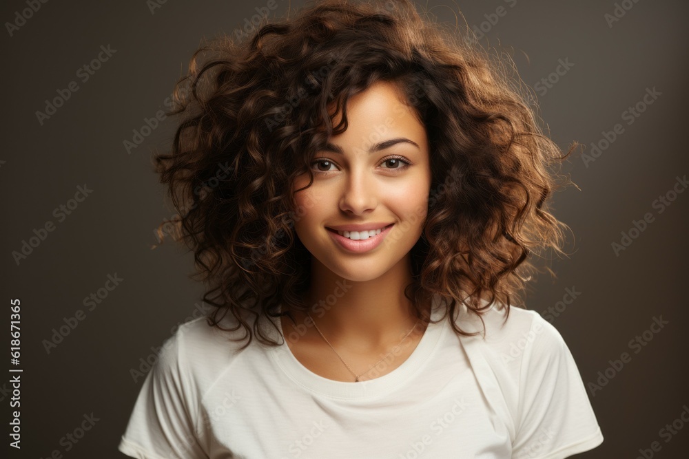 Afro american or black african woman have fun. AI generated, human enhanced Afro american or black african woman have fun. AI generated, human enhanced