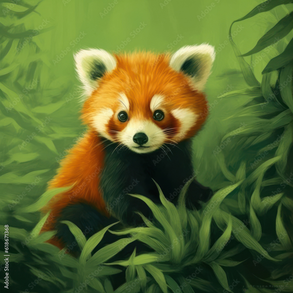 red panda eating bamboo red panda eating bamboo