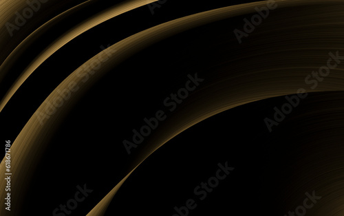 abstract black and gold are light with white the gradient is the surface with templates metal texture soft lines tech diagonal background gold dark sleek clean modern.