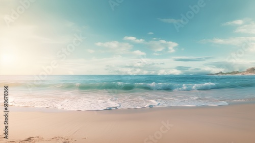 beach and sea © Hussam