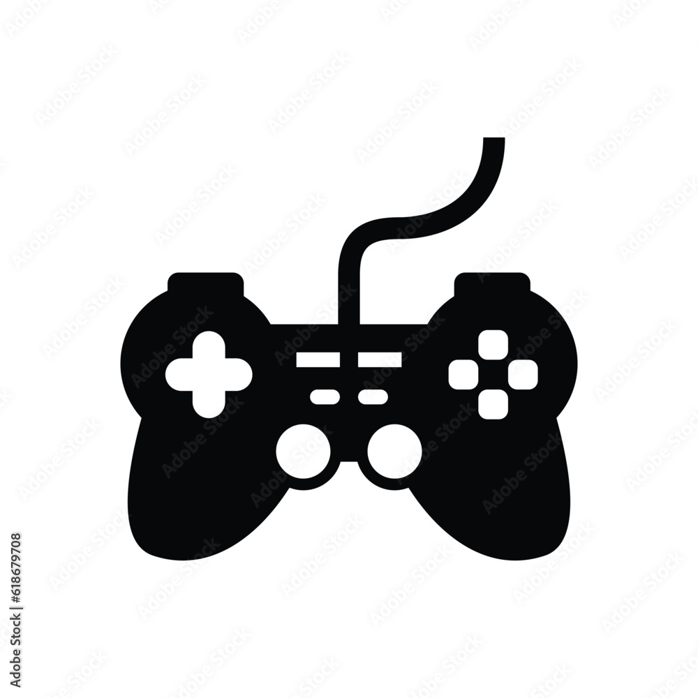 Video game controller vector icon Video game controller vector icon