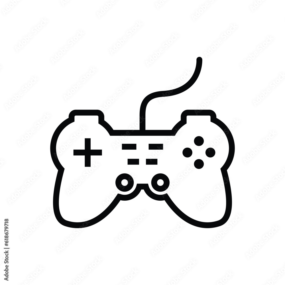 Video game controller vector icon Video game controller vector icon
