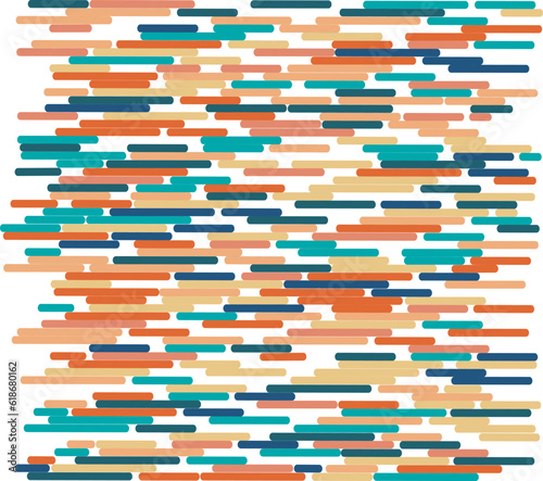 geometric circle seamless pattern with randomized positioning brings joy vibes to any print design needs