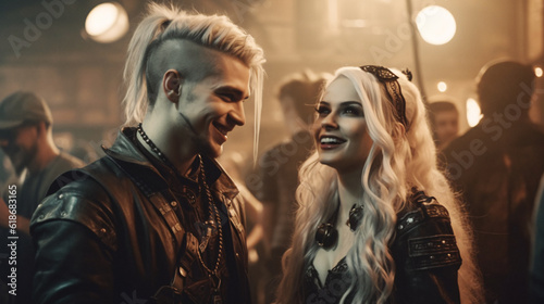 Gothic Temptations: Unveiling the Enigmatic Allure of Real-Life and Party Mode Gothic Culture. Dive into the Dark, Sensual World of Gothic Fashion, Music, and Expression, Enhanced by Generative AI