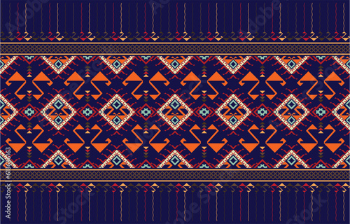 Textile design, wallpaper, and wrapping paper texture with an abstract weathered art deco trellis seamless background tile.
