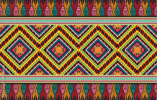 Textile design, wallpaper, and wrapping paper texture with an abstract weathered art deco trellis seamless background tile.
