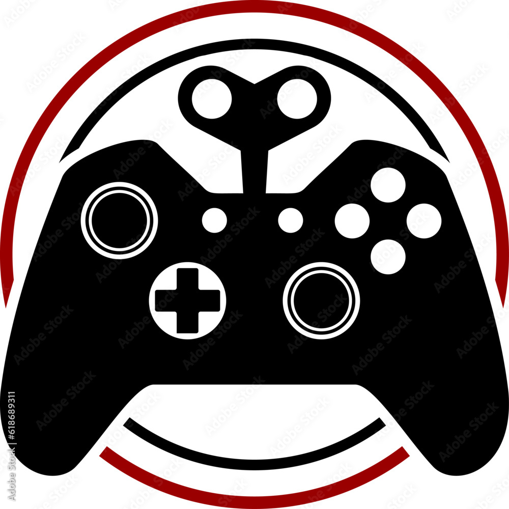 Circular shape with joystick and wind up Circular shape with joystick and wind up