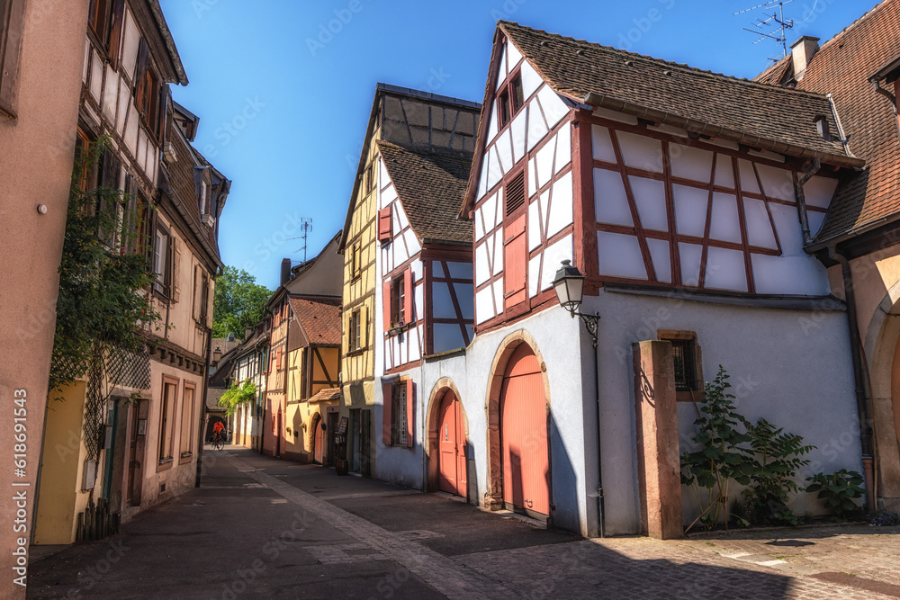 Fototapeta premium Alsatian half timbered houses in colmar