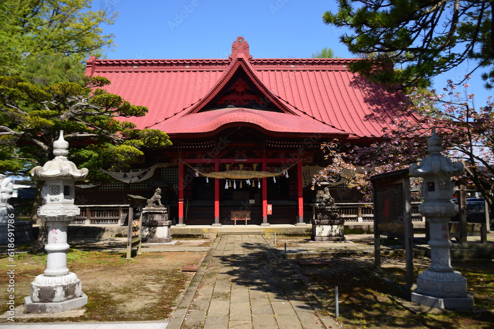 木造の神社
