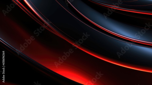 light red high tech background generated ai