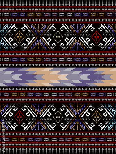 seamless geometric local culture pattern for background Can be used in textiles, clothing, jewelry, wallpaper, cloth, vector images.