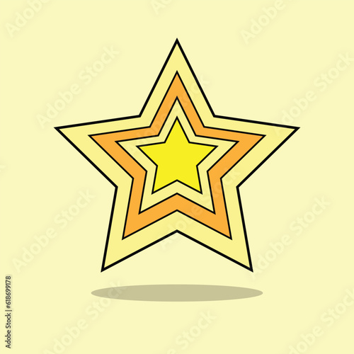 abstract star game background