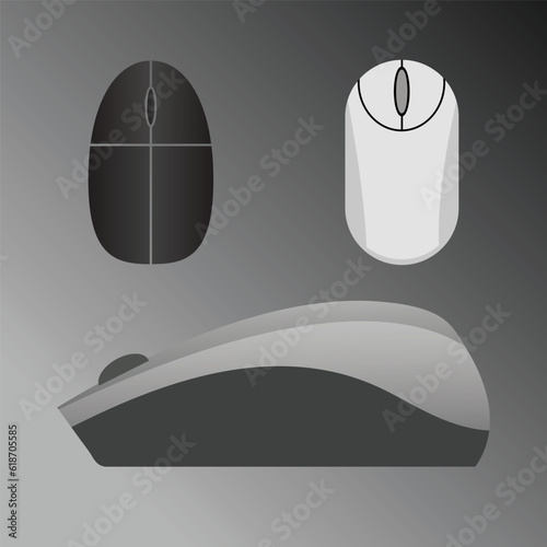 vector computer mouse