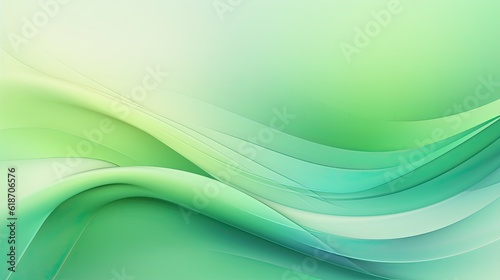 Abstract colorful wave on a light background generated ai