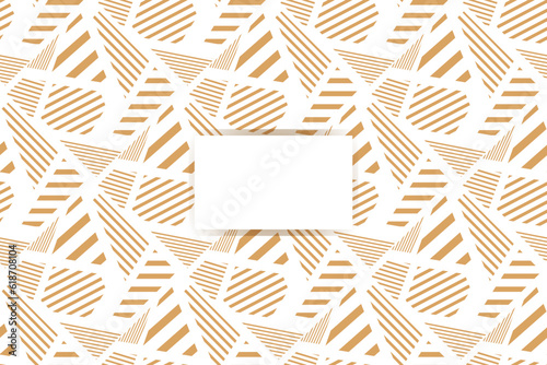 Vector seamless pattern. Abstract graphic background. modern style ornament. Repeat vintage design for decor, print, textile, fabric, fashion