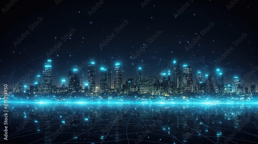 urban architecture, cityscape with space and neon light effect. Modern hi-tech, science, futuristic technology concept. urban architecture, cityscape with space and neon light effect. Modern hi-tech, science, futuristic technology concept.