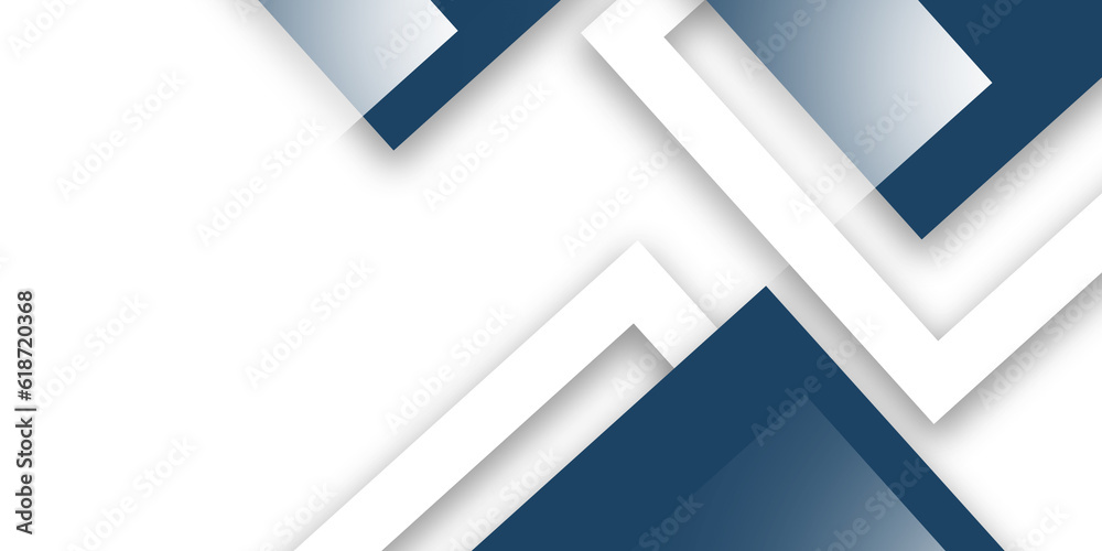 Blue white abstract geometric presentation background with rectangle and square shapes Blue white abstract geometric presentation background with rectangle and square shapes