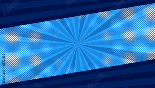 blue pop art zoom background	