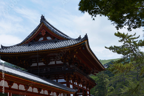 Japanese shrine roof, Japan travel  © mnimage