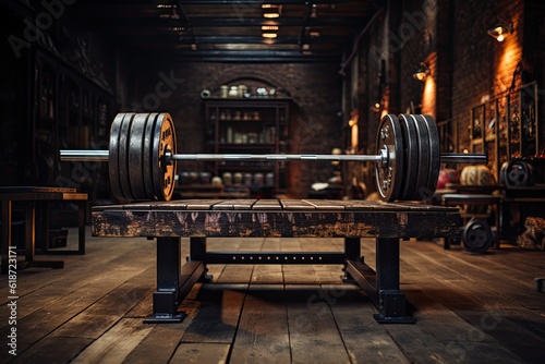 Stock photo of gym equipment © Media Srock