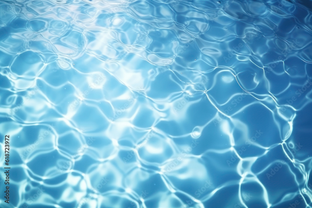 crystal clear water surface, Generative AI crystal clear water surface, Generative AI