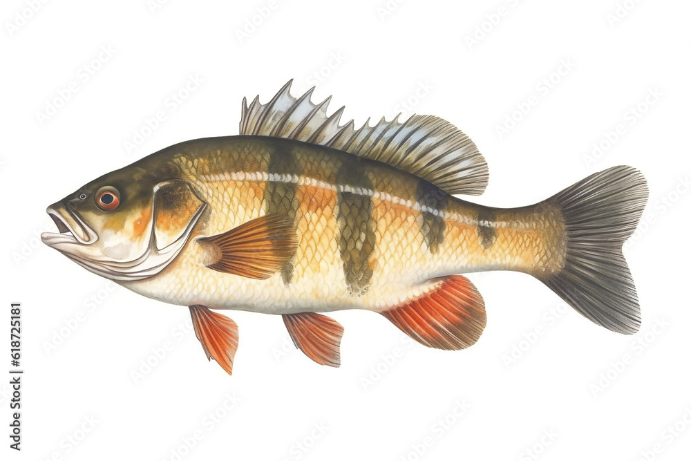 fish on a white background fish on a white background