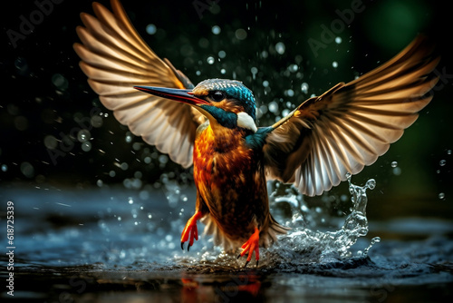 bird in the water © jowel