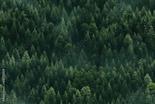 Top view of the forest, seamless © cherezoff