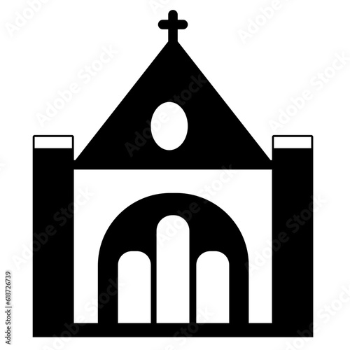 Chapel silhouette
