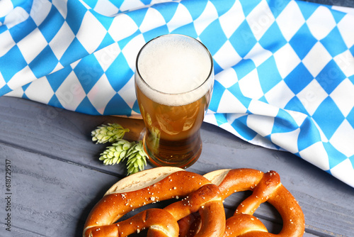 Traditional oktoberfest bee...