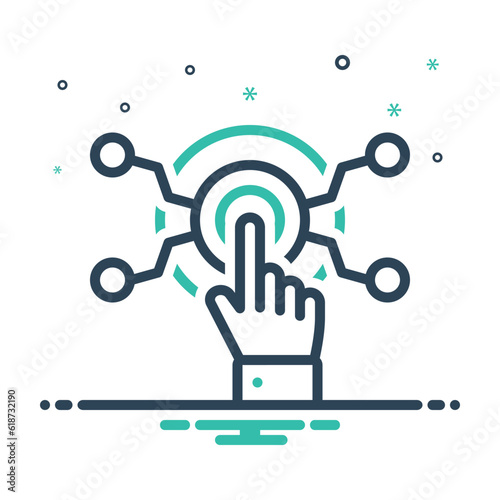 Mix icon for interactive