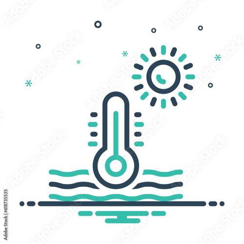 Mix icon for temp